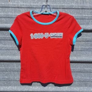 VINTAGE Sarcastic Funny Logo Shirt